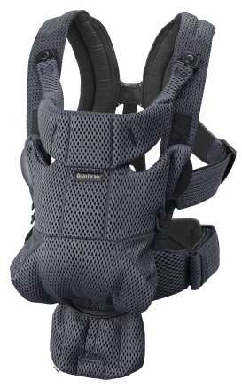 Marsupiu anatomic BabyBjorn Move Anthracite, 3D Mesh